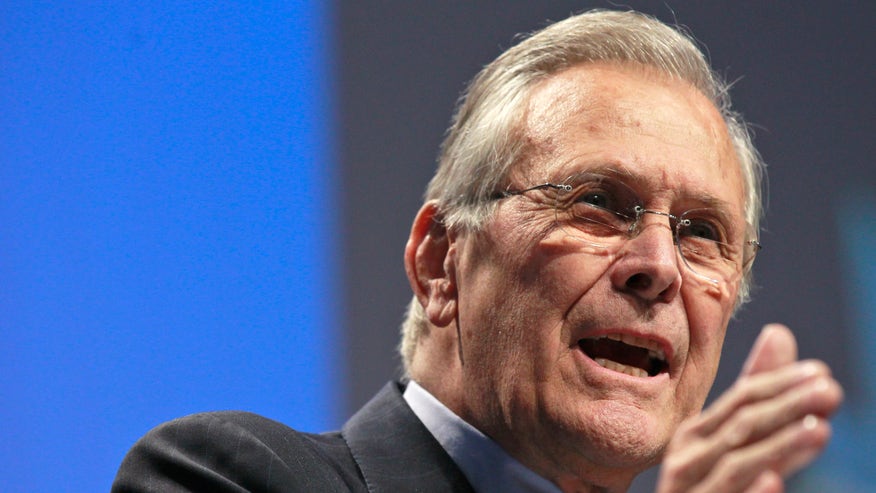 Rumsfeld speaking
